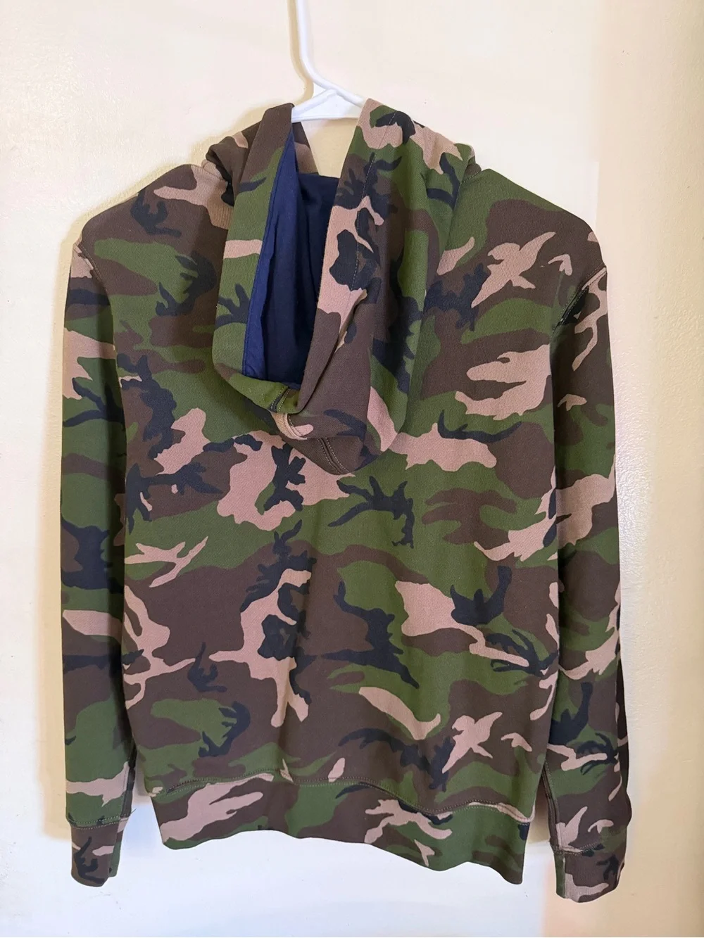 Ralph Lauren Kids Camo Zip-Up Hooded Jumpsuit - Green/Brown/Black